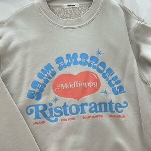 Madhappy Sant ambroeus limited edition crewneck - NWOT